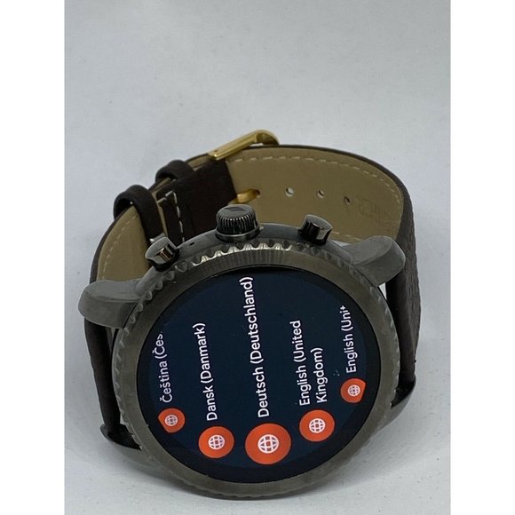 Fossil Gen 3 Authentic Genuine Smart Watch Custom Band FTW4001 LT56